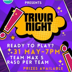Trivia Night – 31 May at Ciao Pizza Tableview